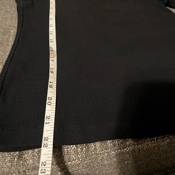 Anthropologie Maeve Black Short Sleeve Mock Neck Sweater - Picture 9 of 10